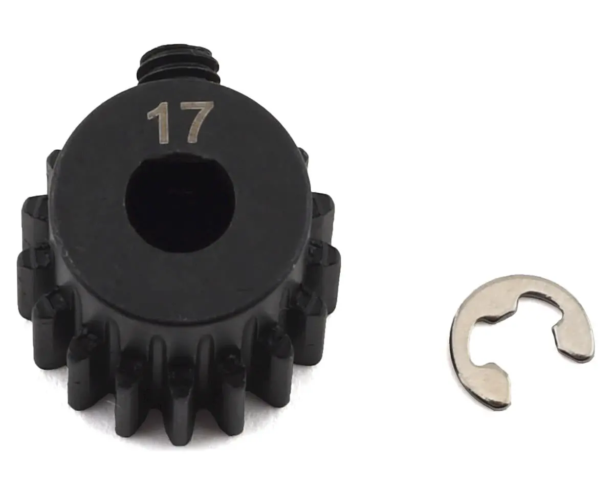Safe-D5 Steel Mod 0.8 Pinion Gear (17T) 1