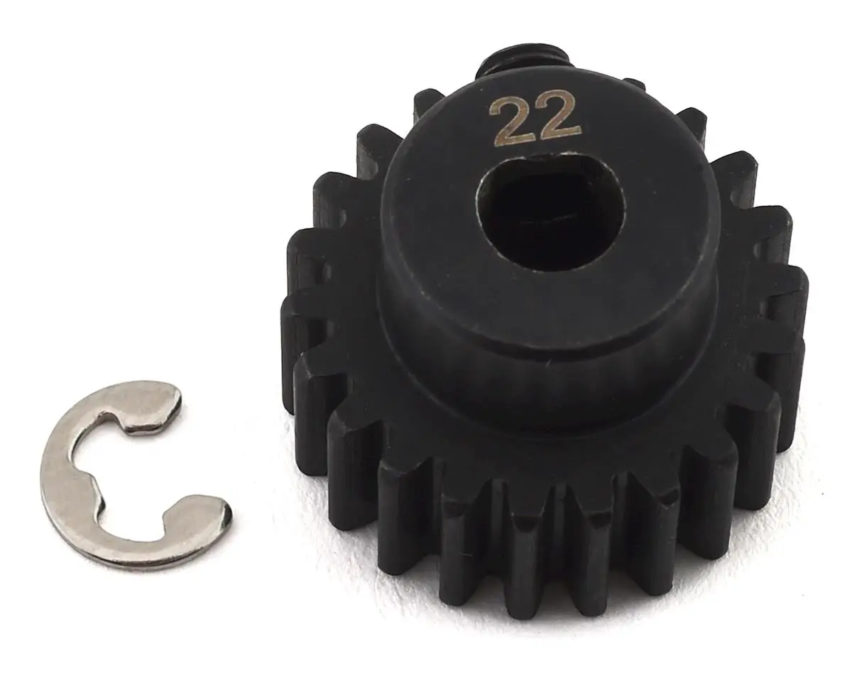 Safe-D5 Steel Mod 0.8 Pinion Gear (22T) 1