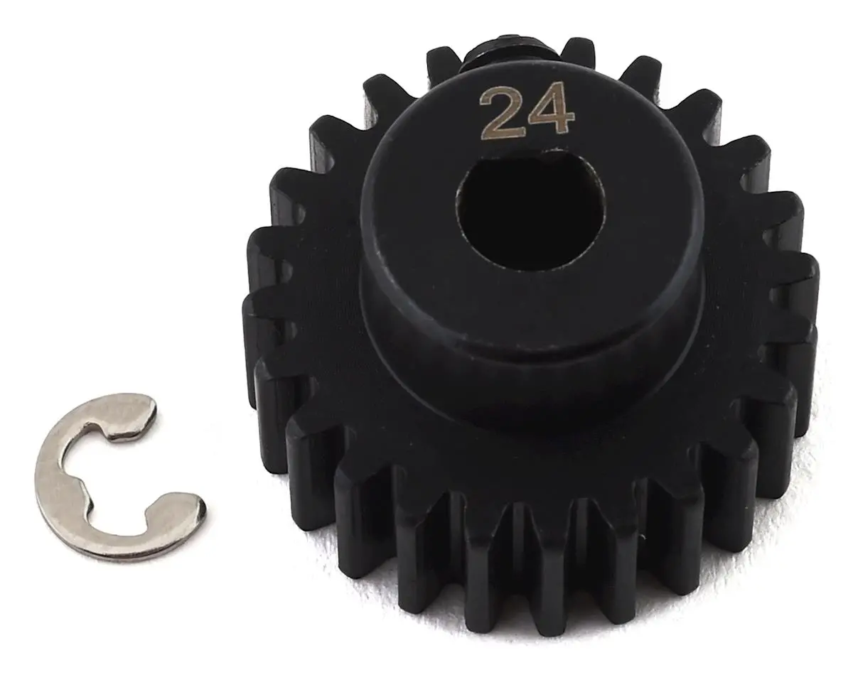 Safe-D5 Steel Mod 0.8 Pinion Gear (24T) 1