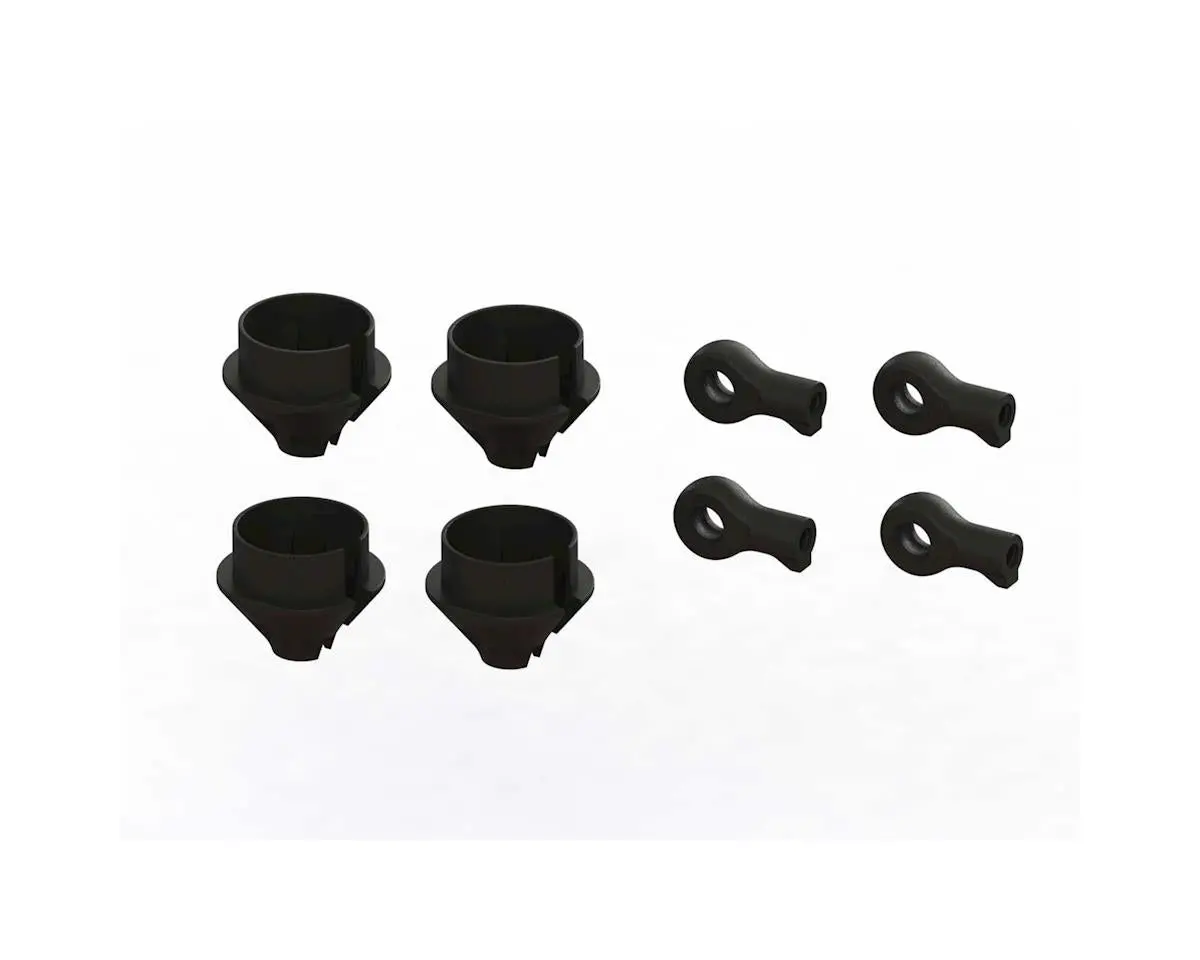 Arrma Mojave 6S Blx Hd Shock Rod End & Spring Cup Set (4) 1