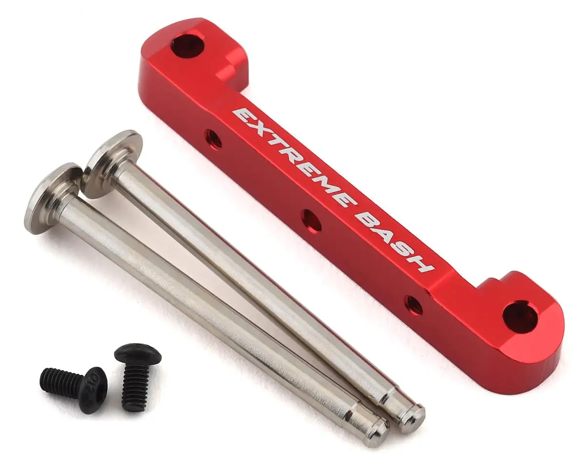 Arrma Exb Aluminum Front Upper Suspension Mount (Red) 1