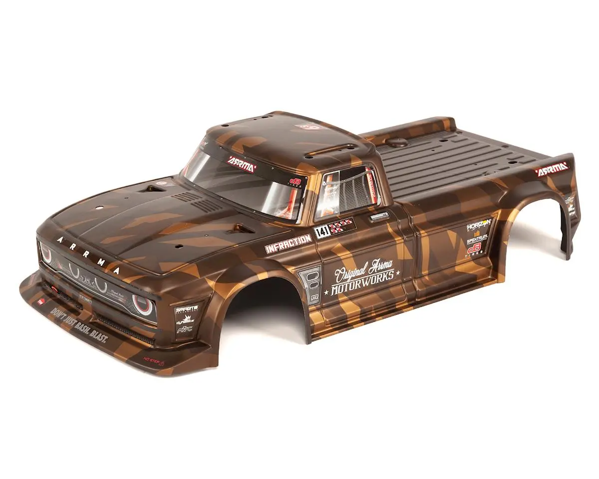 Arrma Infraction Blx Pre-Painted Body (Matte Bronze Camo) 1