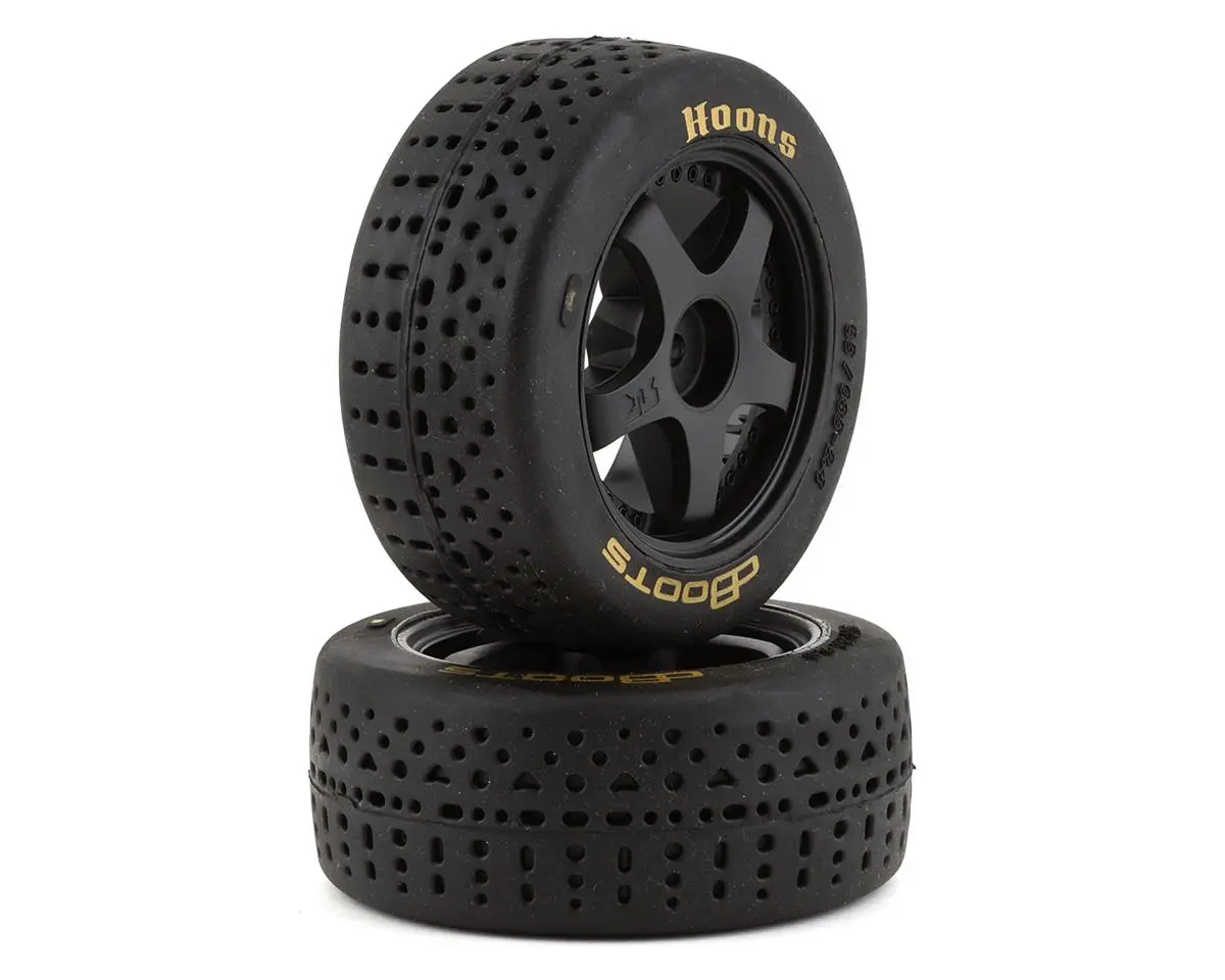 Arrma Dboots Hoons 35/085 2.4 Belted 5-Spoke Pre-Mounted Tires (2) (Gold) W/14Mm Hex 1