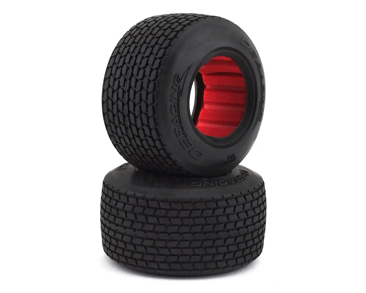 De Racing Mini G6t Modified Street Stock Rear Tires (2) (Clay) 1