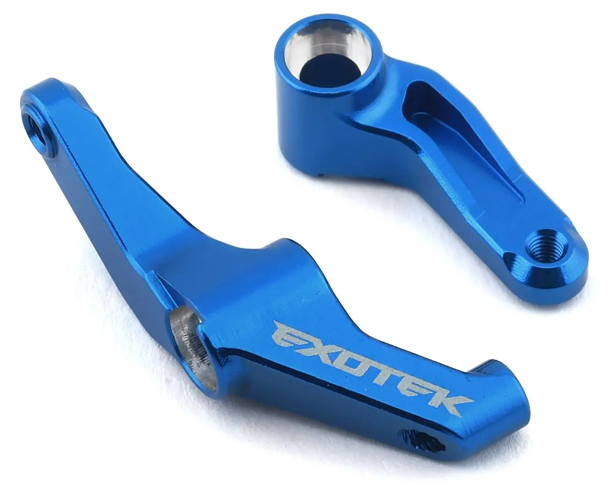 Dr10 Aluminum Hd Steering Crank Set (Blue) 1
