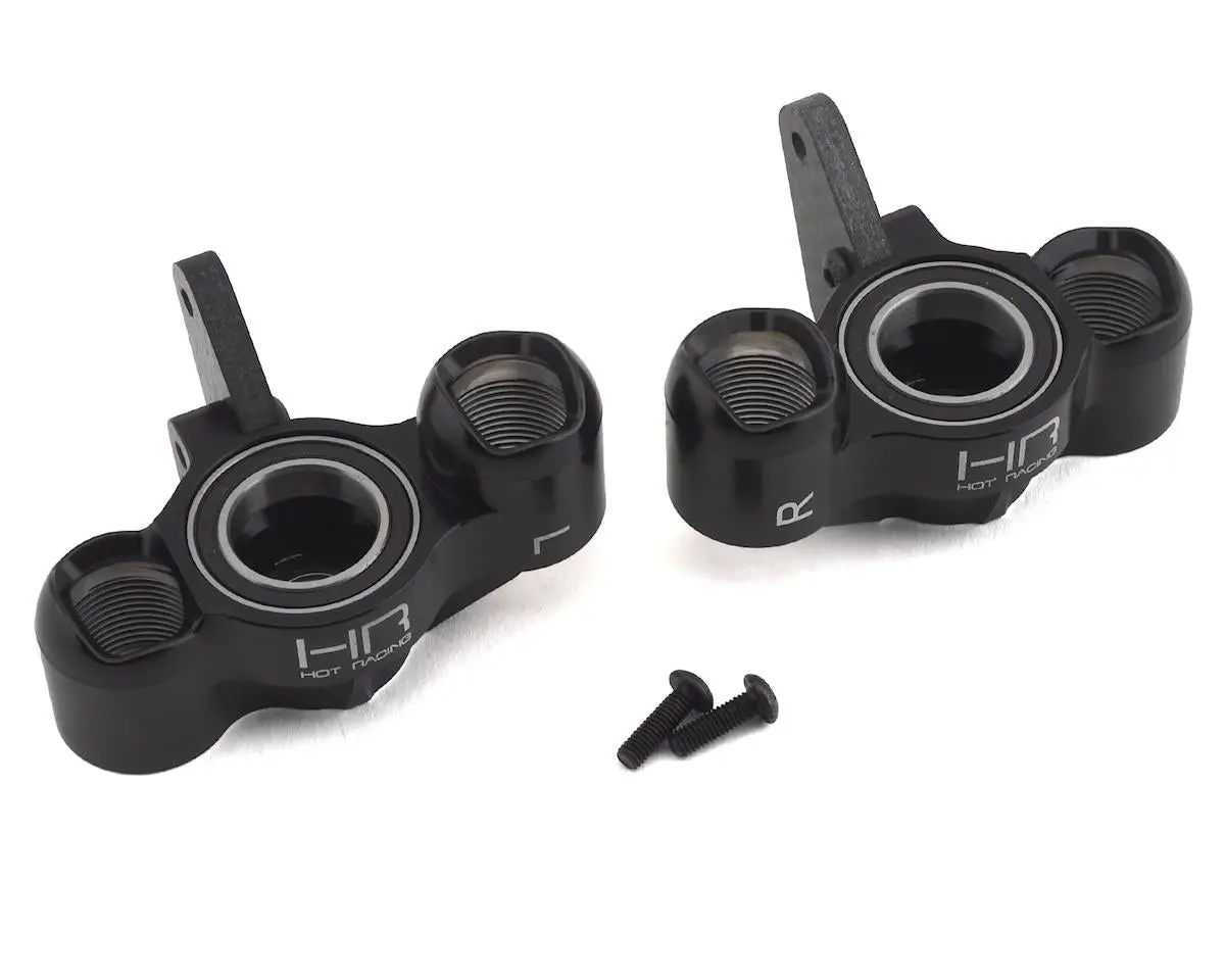 Aluminum "Hd Bearings" Axle Carriers (Black) (Legacy) 1