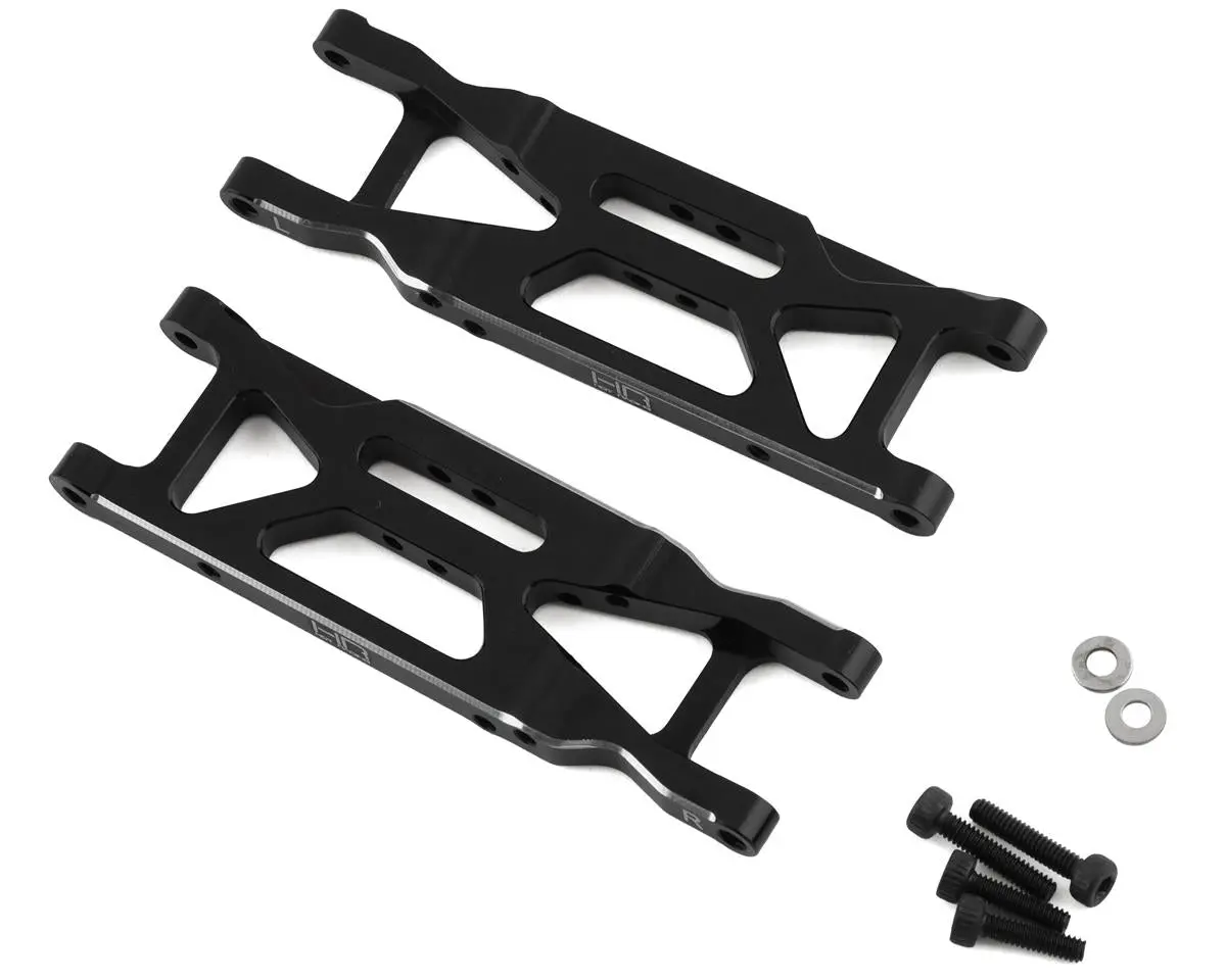Hot Racing Losi Mini-T 2.0 Aluminum Rear Arm Set (Black) (2) 1
