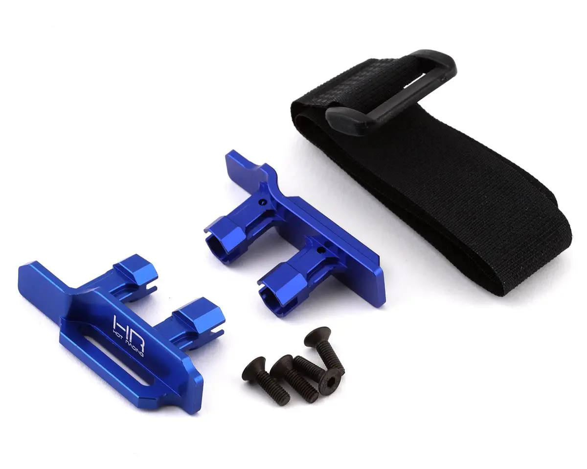 Maxx Tall Battery Hold-Downs (Blue) 1