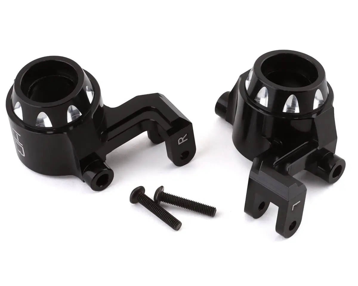 Maxx Aluminum Steering Blocks (Black) (2) 1