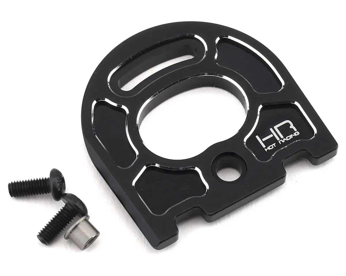 Hot Racing Adjustable 4-Tec 2.0 Aluminum Motor Mount (Black) 1