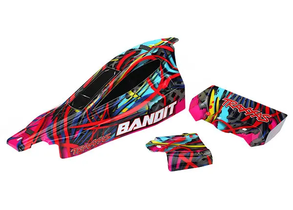 Traxxas Body Bandit Hwn Decals Applied 1