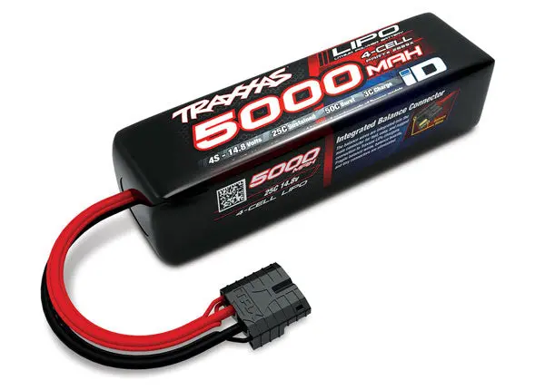 4S Lipo 5000Mah 14.8V 25C Long 1