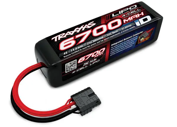 4S Lipo 6700Mah 14.8V 25C 1