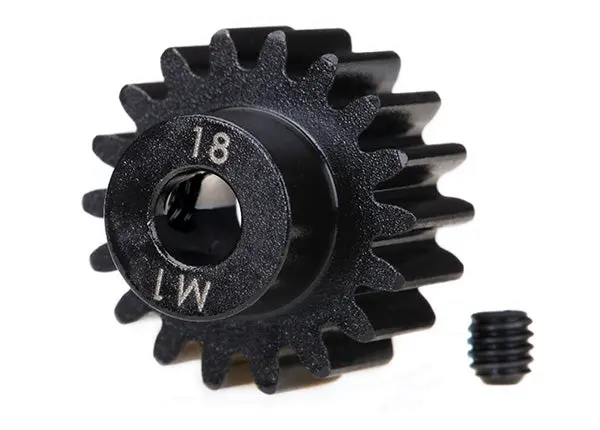 Pinion 18-T 1.0 Mp Machined 1