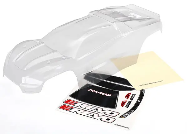 Body E-Revo 2 Clear Decal 1