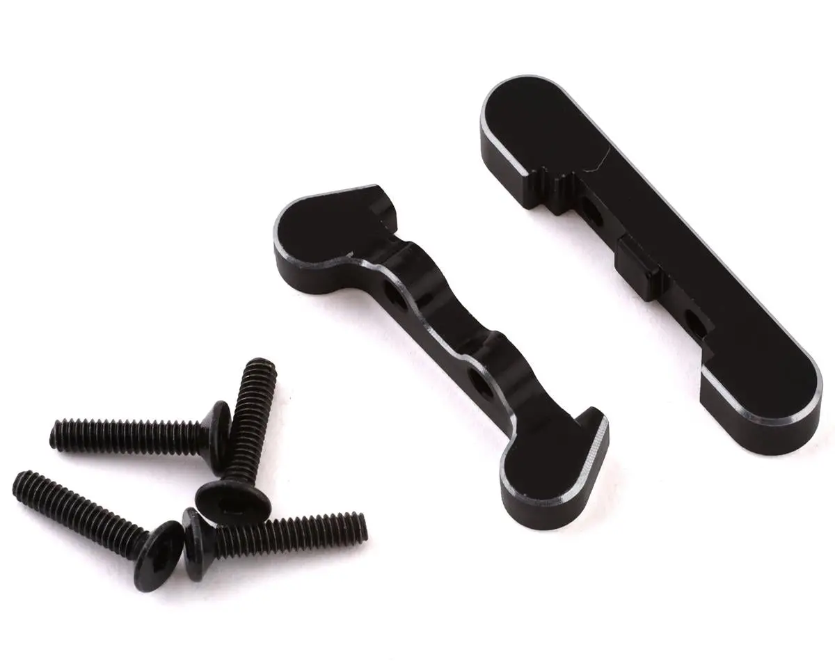 Losi Mini-T 2.0 Aluminum Rear Pivot Block Set (Black) 1