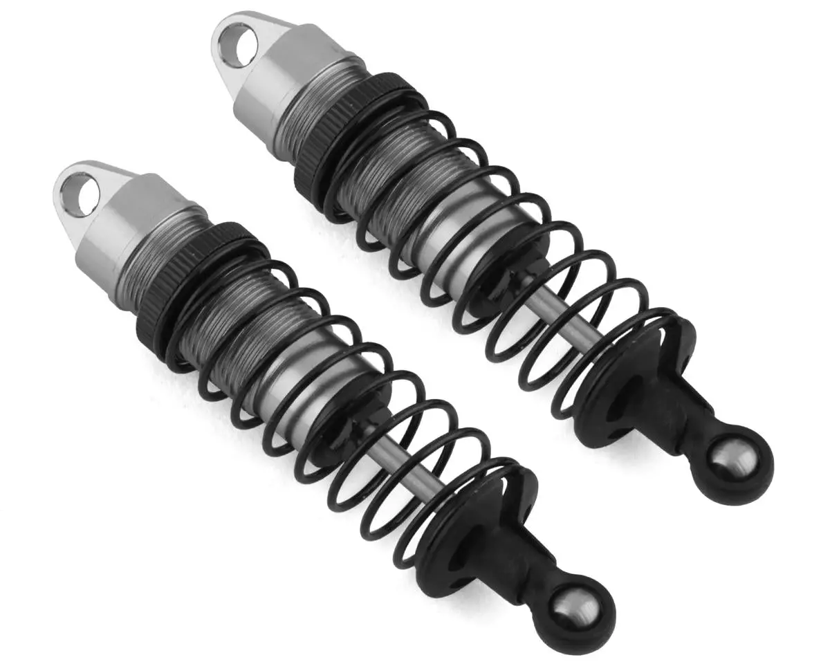 Losi Mini-T 2.0 Aluminum Front Shock Assembly (Silver) (2) 1