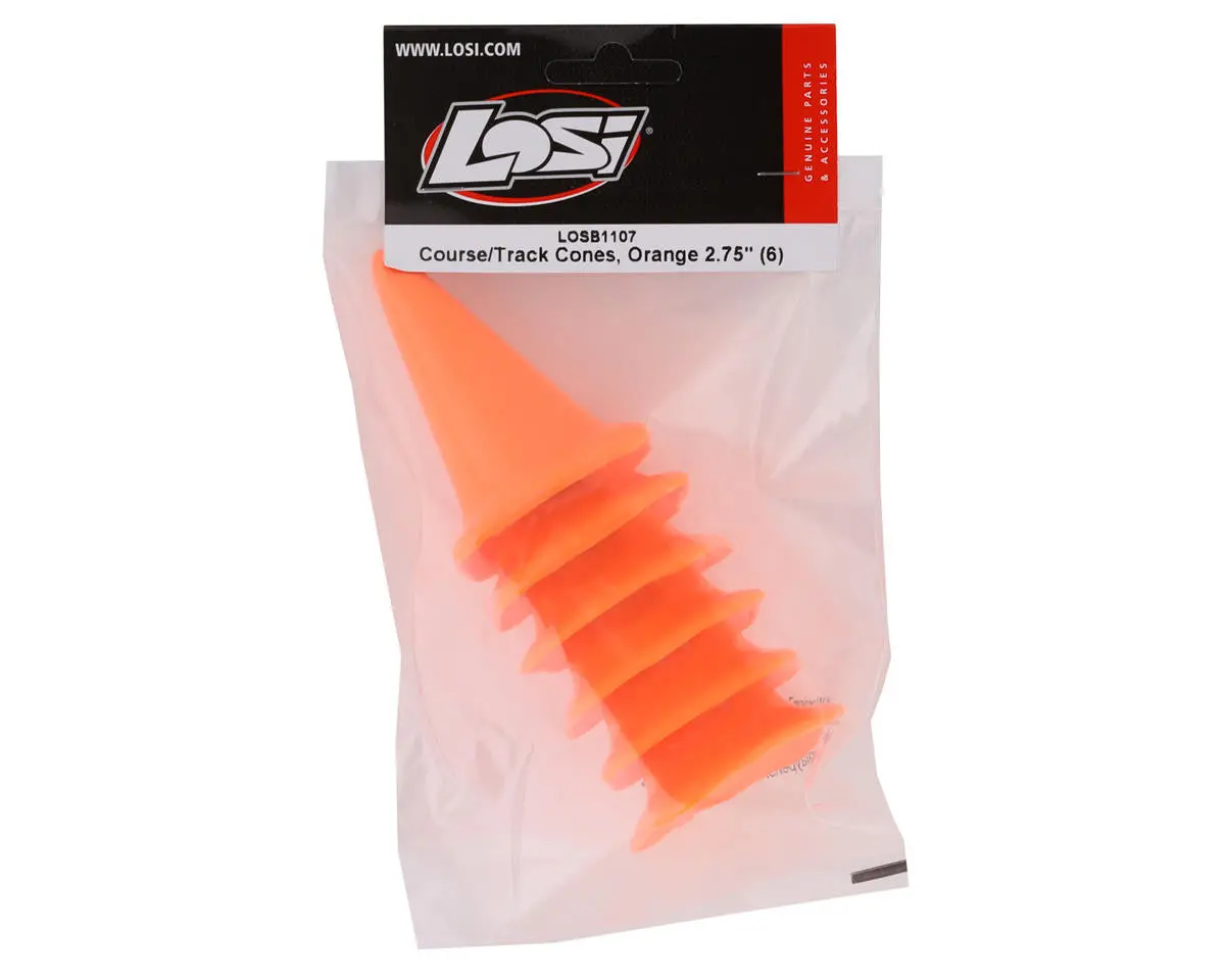 Course/Track Cones, Orange 2.75" (6) 1