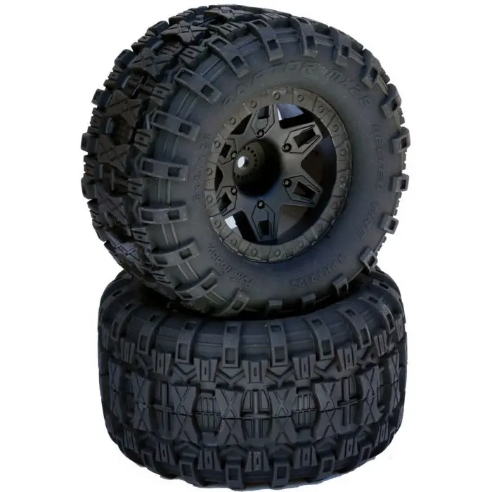Powerhobby Raptor 2.8 Belted All Terrain Tires 17Mm 1/2" Offset 1/10 Truck 1