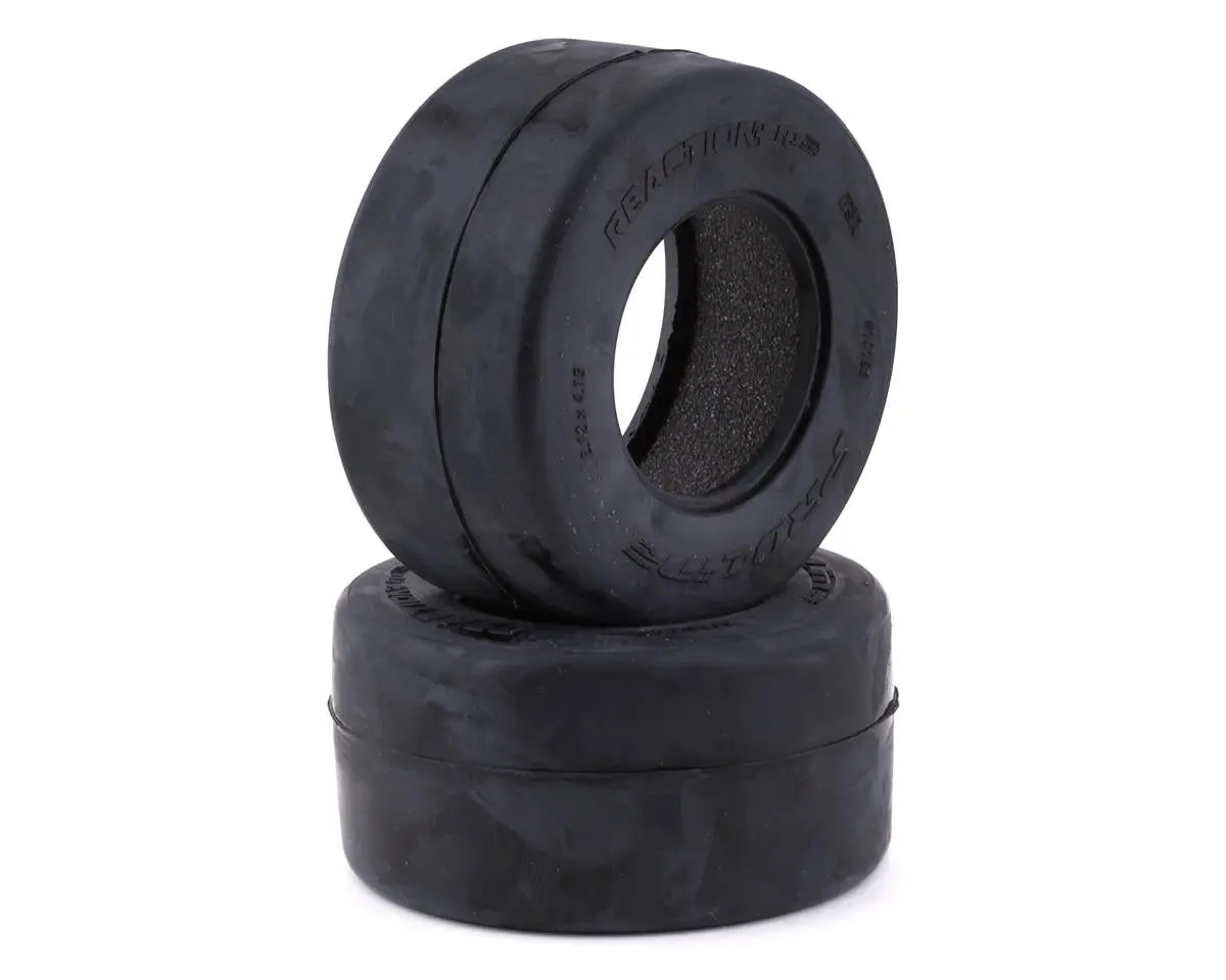 Reaction+ Hp Belted Wide Drag Slick 2.2/3.0 Sct Rear Tires (2) (S3) 1