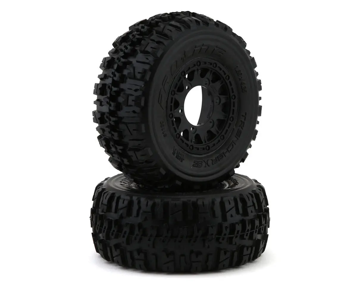 Pro-Line Trencher X Sc 2.2/3.0 Tires W/Raid Wheels (Black) (2) (M2) W/12Mm Removable Hex 1
