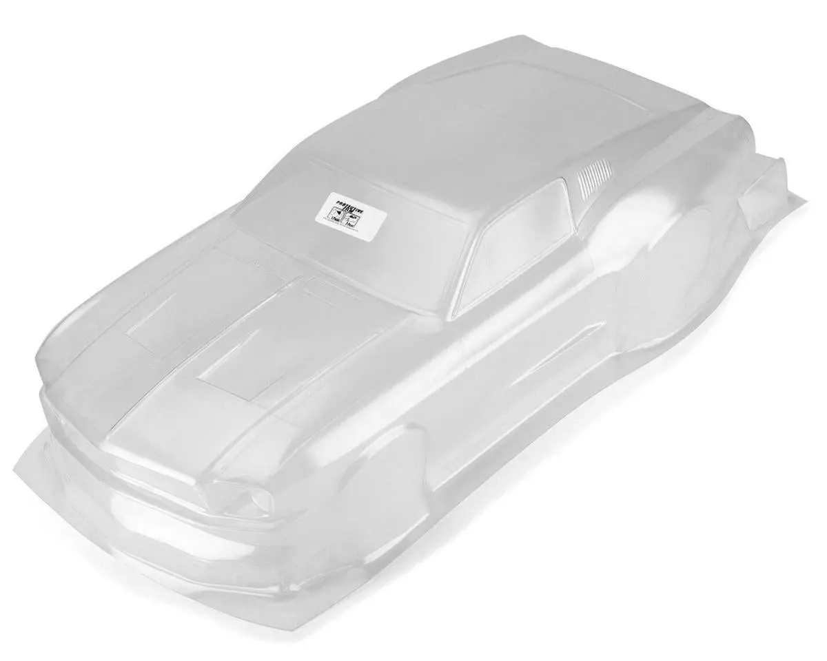 1967 Ford Mustang 1/10 No Prep Drag Racing Body (Clear) 1