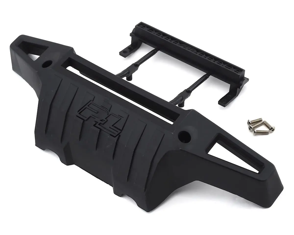 X-Maxx Pro-Armor Front Bumper W/4" Led Light Bar Mount 1