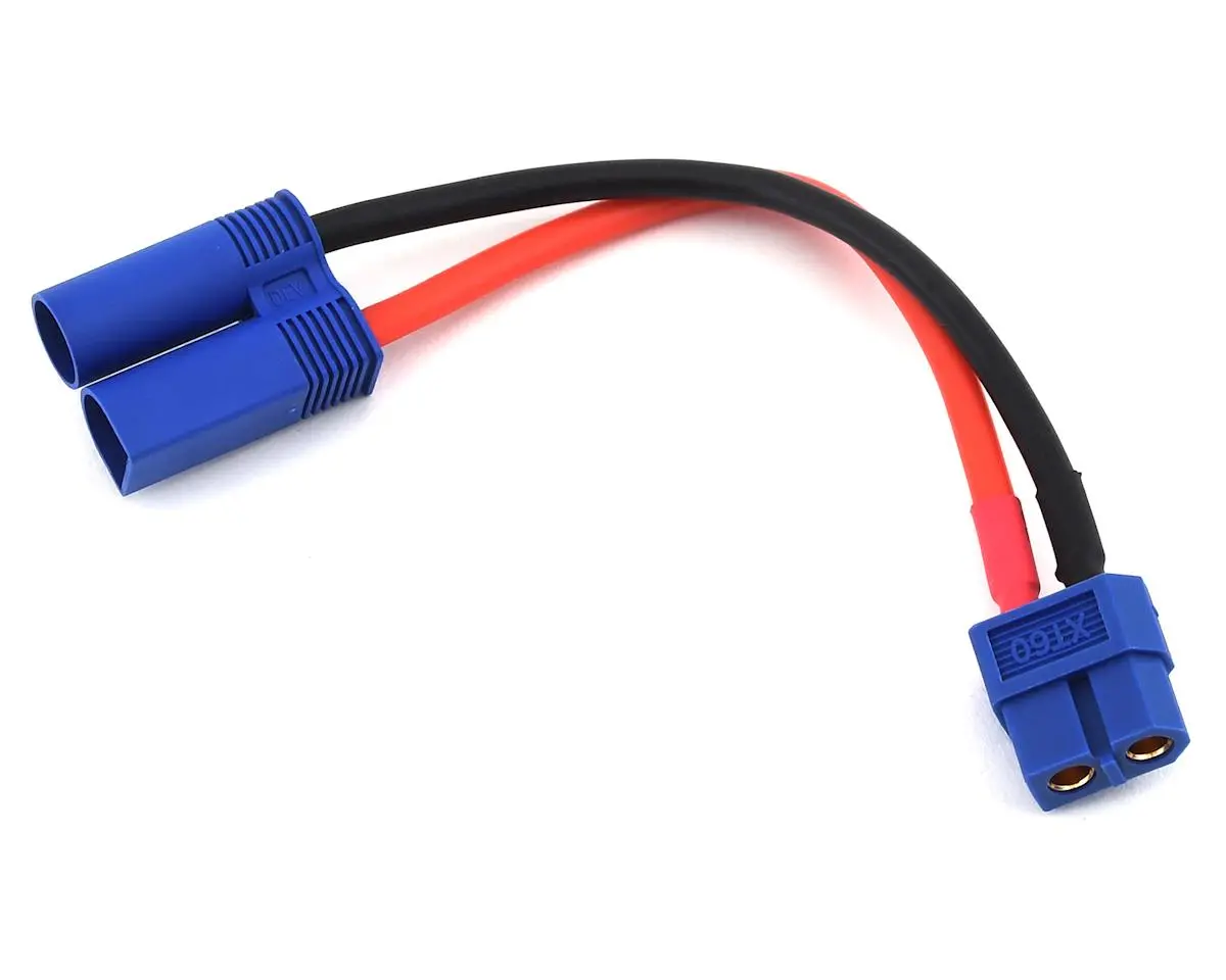 Protek Rc Heavy Duty Ec5 Charge Lead Adapter (Male Ec5 To Female Xt60) 1