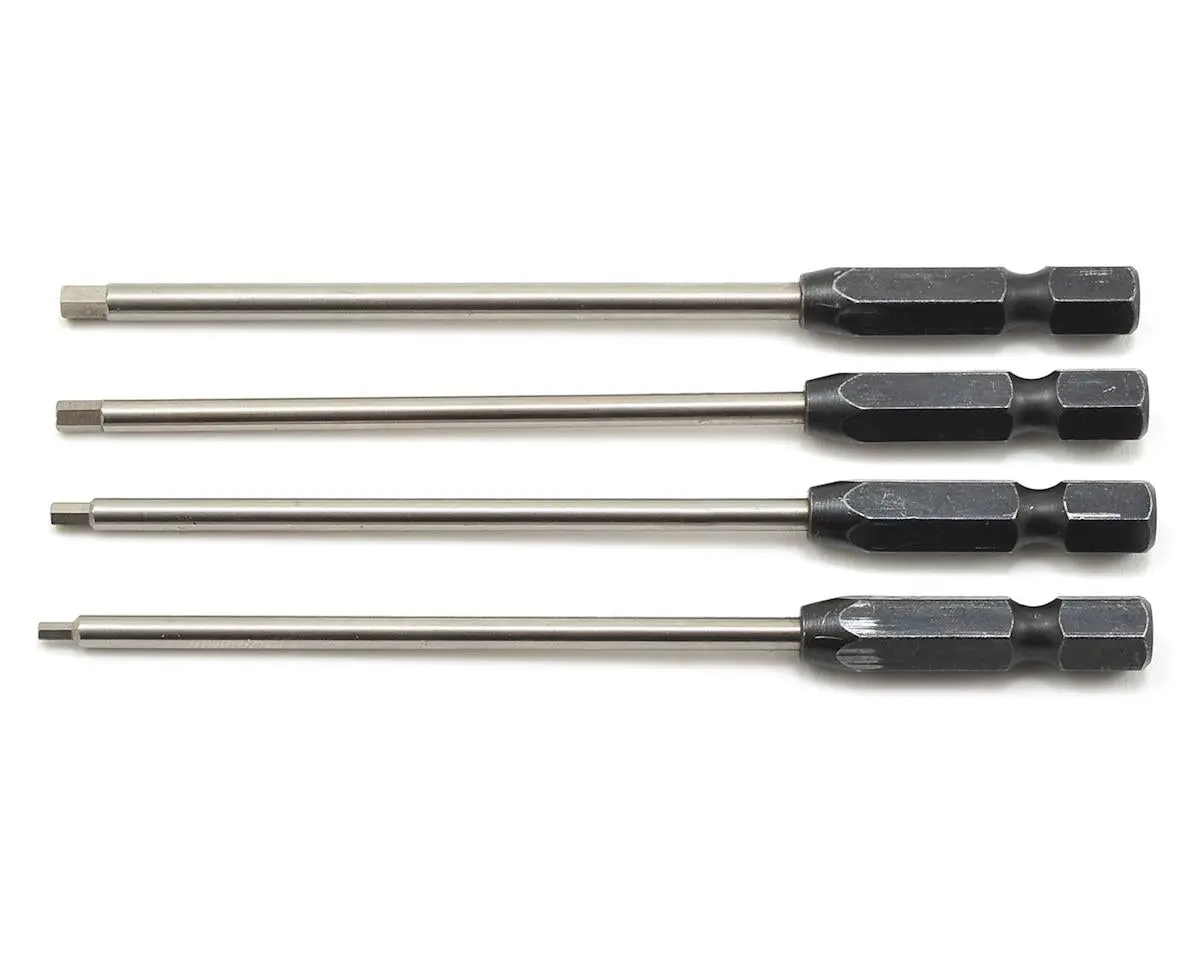 "Trutorque" Metric 1/4" Power Drill Tip Set (4) (1.5, 2.0, 2.5, 3.0Mm) 1
