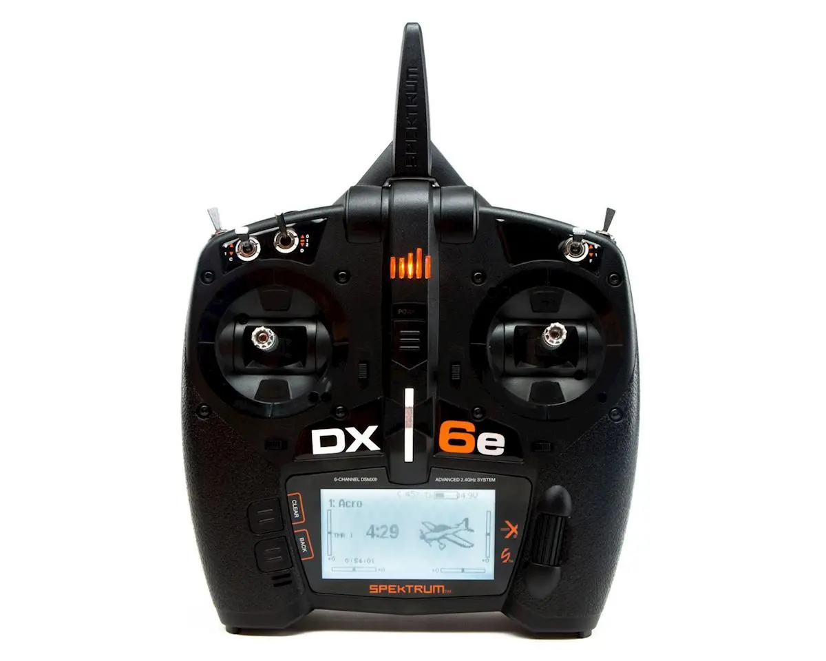 Dx6e 6 Channel Full Range Dsmx Transmitter (Transmitter Only) 1