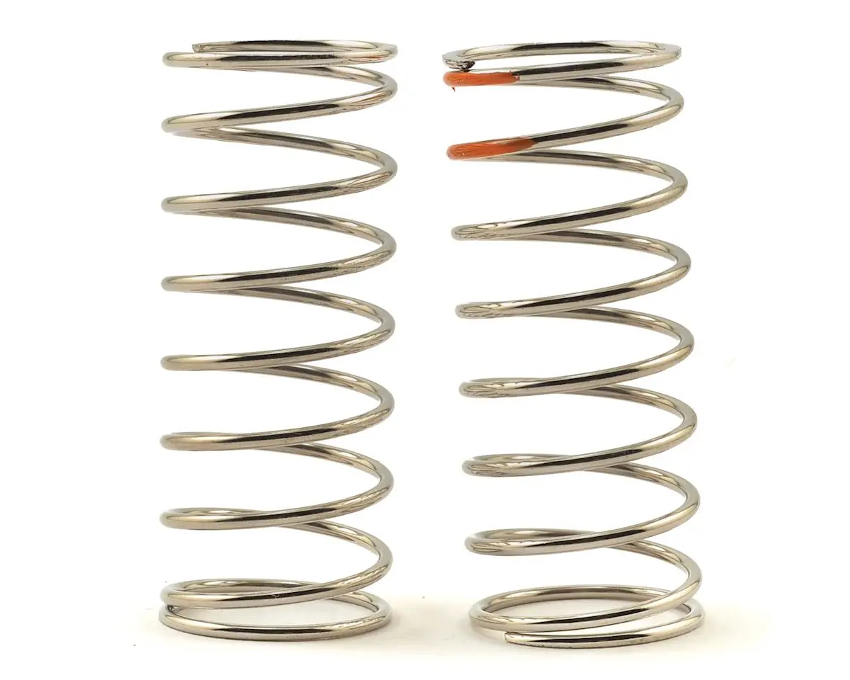 Tekno Rc Low Frequency 57Mm Front Shock Spring Set (Orange - 4.91Lb/In) (1.6X9.0) 1