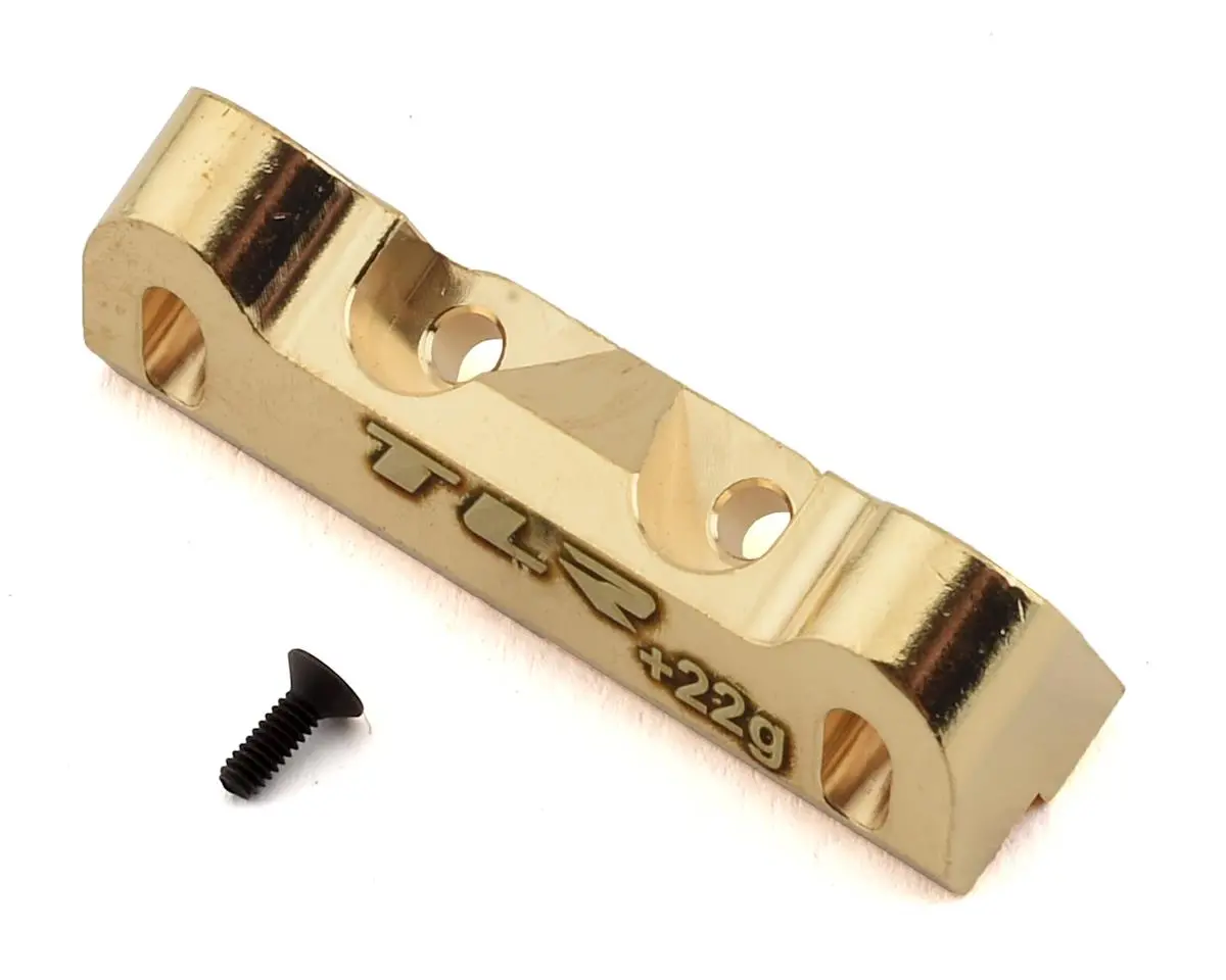 Team Losi Racing 22 5.0 Lrc Brass Hinge Pin Brace Weight (22G) 1