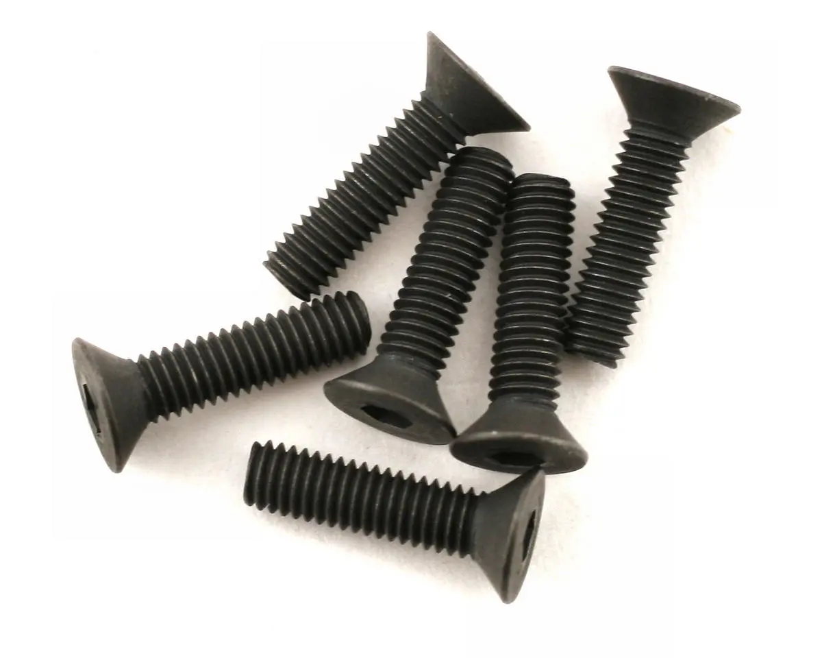 3X12mm Flat Head Screws (6) 1