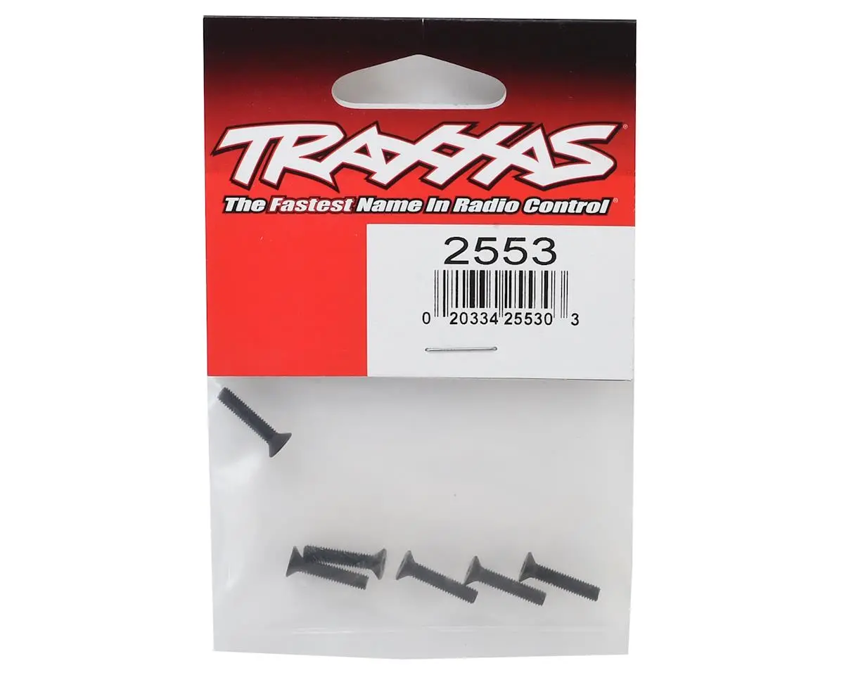 3X15mm Flat Head Machine Screw (6) 2