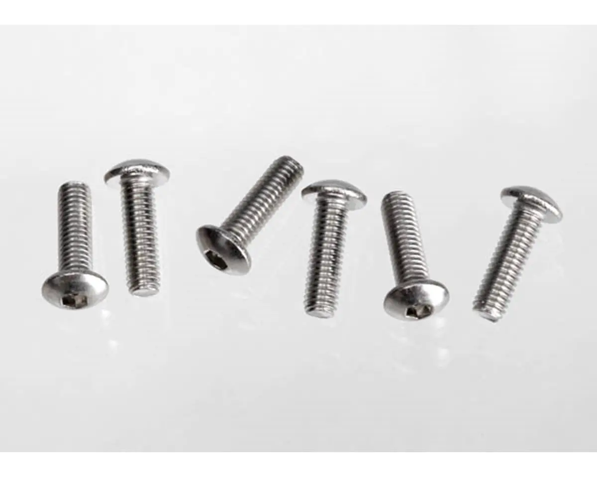 3X10 Stainless Steel Button Head Screws (6) 1