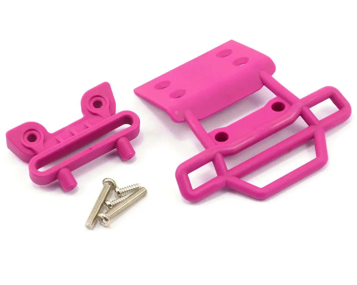 Front Bumper & Mount (Pink) 1