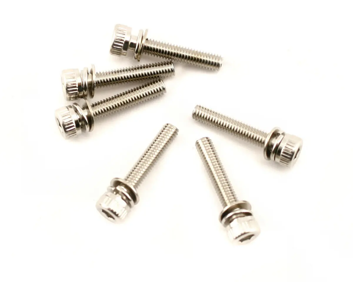 3X15mm Cap Head Screws (6) 1