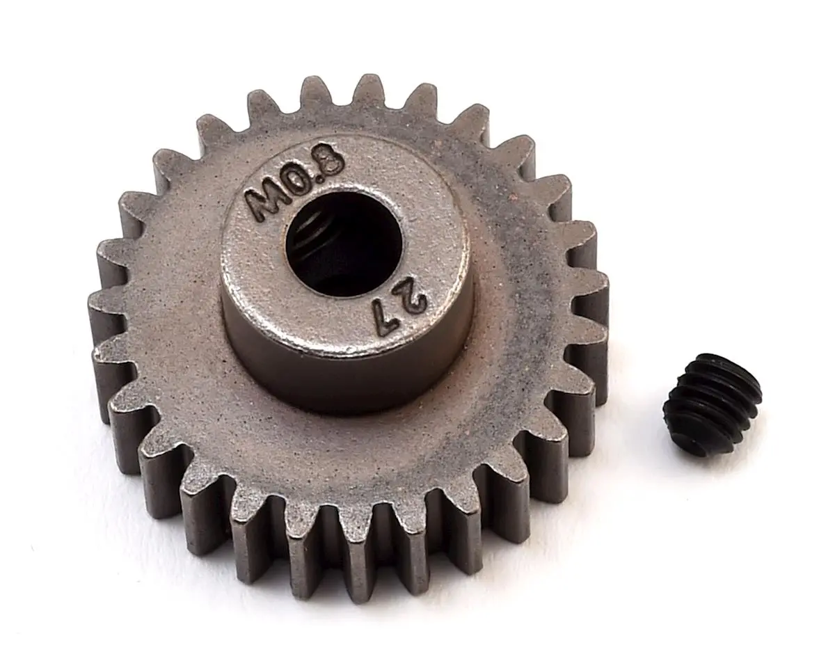 32P Hardened Steel Pinion Gear W/5Mm Bore (27T) 1