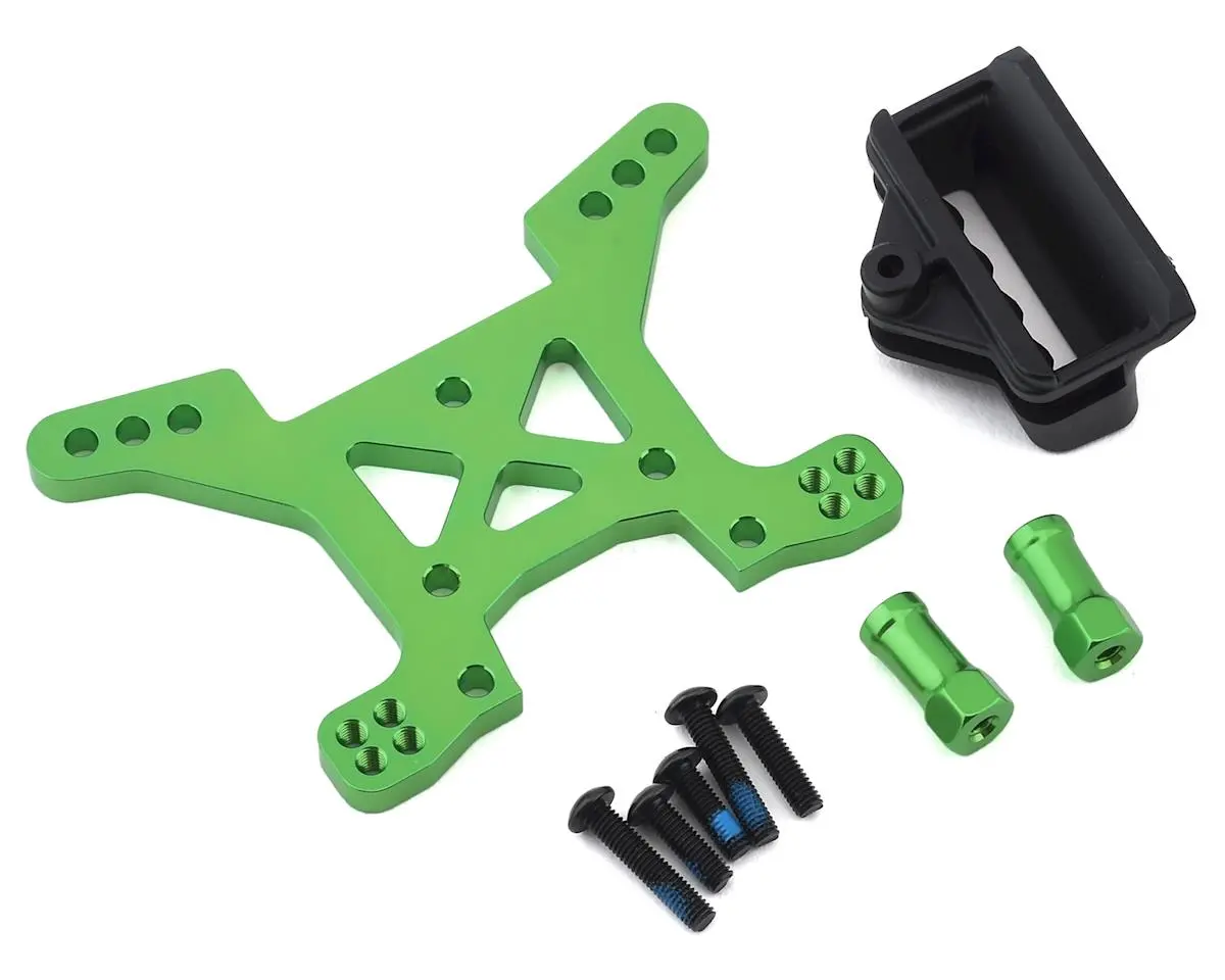 Aluminum Hoss/Rustler 4X4 Front Shock Tower 1