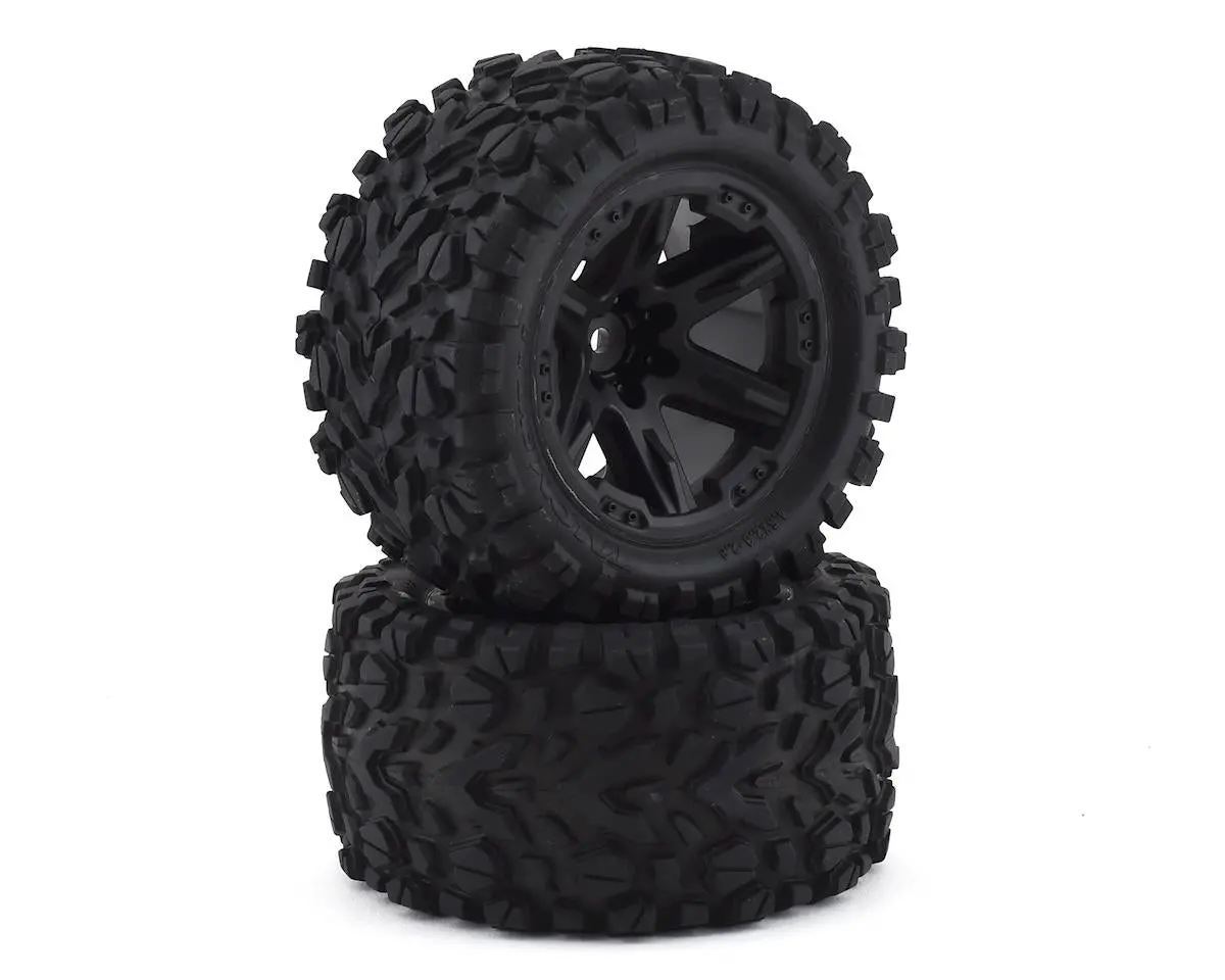 Talon Ext 2.8" Pre-Mounted Tires W/Rxt Wheels (2) (Black) 1