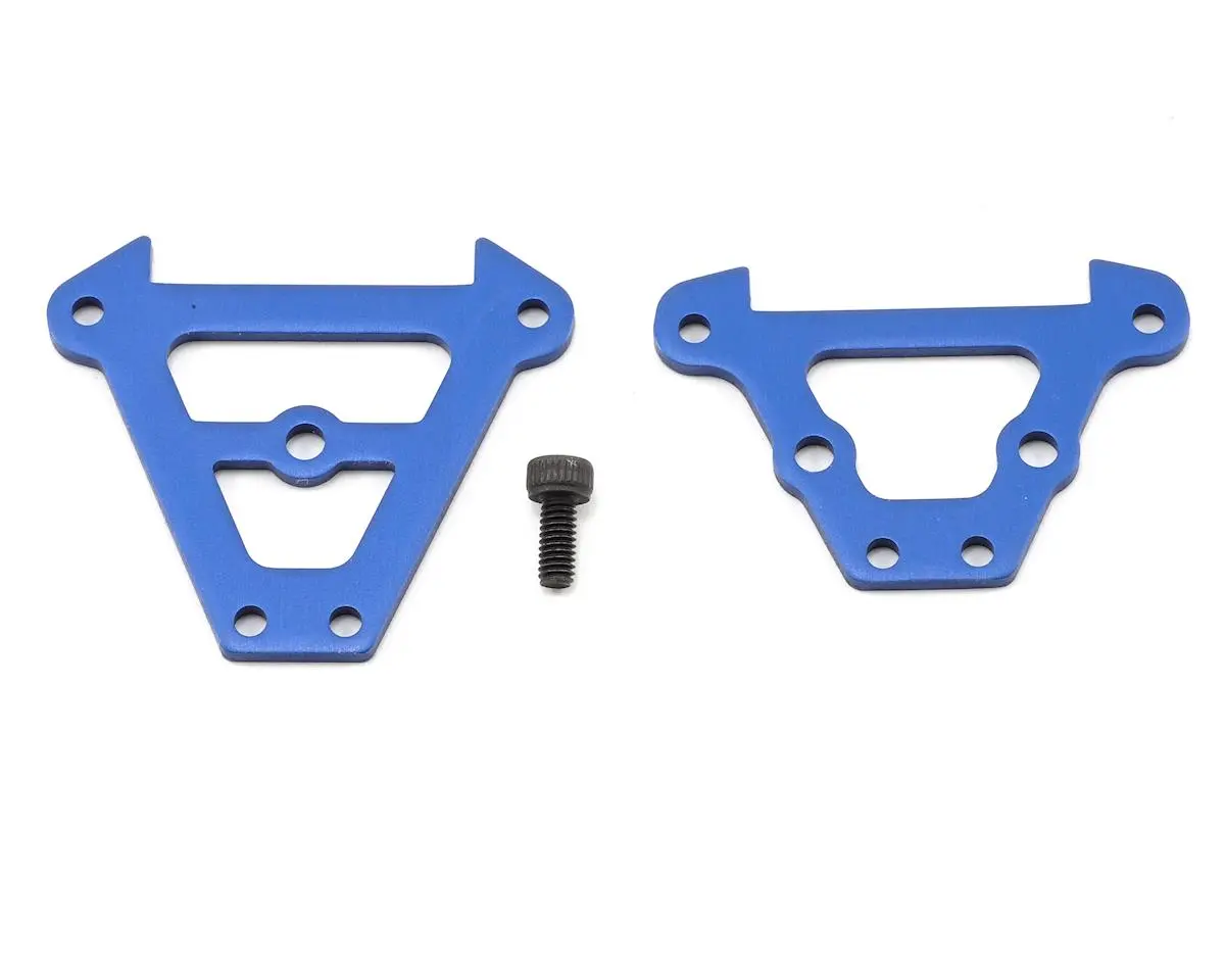 Front & Rear Aluminum Bulkhead Tie Bars (Blue) 1