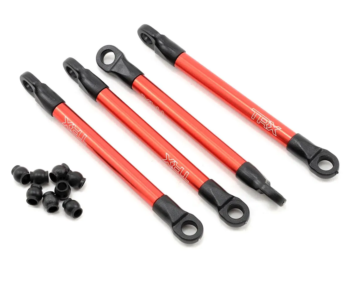 Aluminum Push Rods (Red) (4) 1