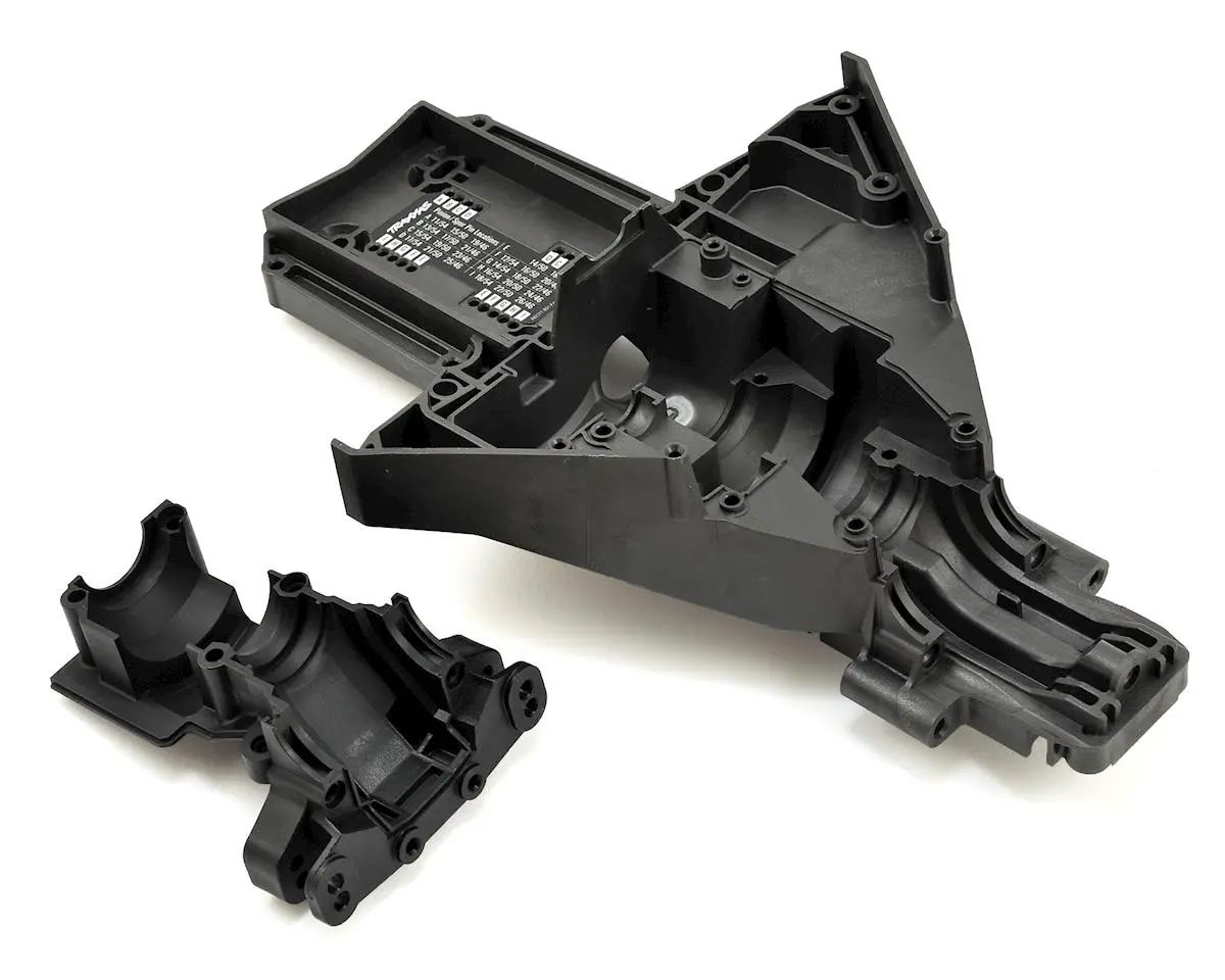 X-Maxx Rear Upper/Lower Bulkhead 1