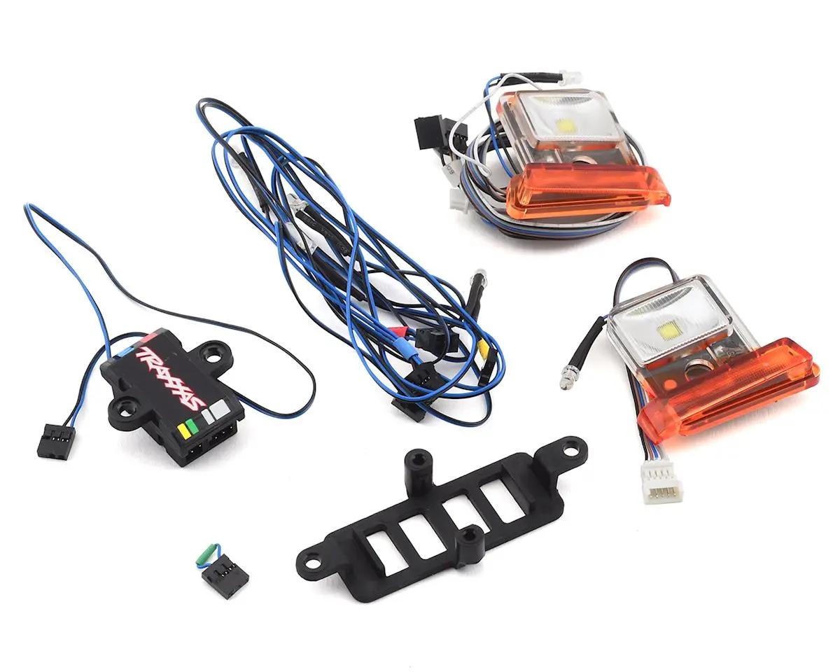 Traxxas Trx-4 Ford Bronco Complete Led Light Set W/Power Supply 1
