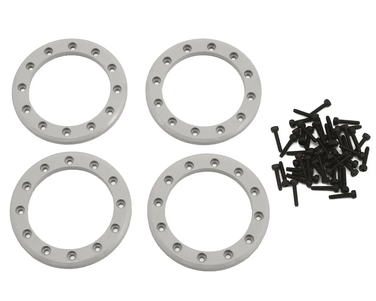 Traxxas Aluminum 1.9" Beadlock Rings (Satin) (4) 1