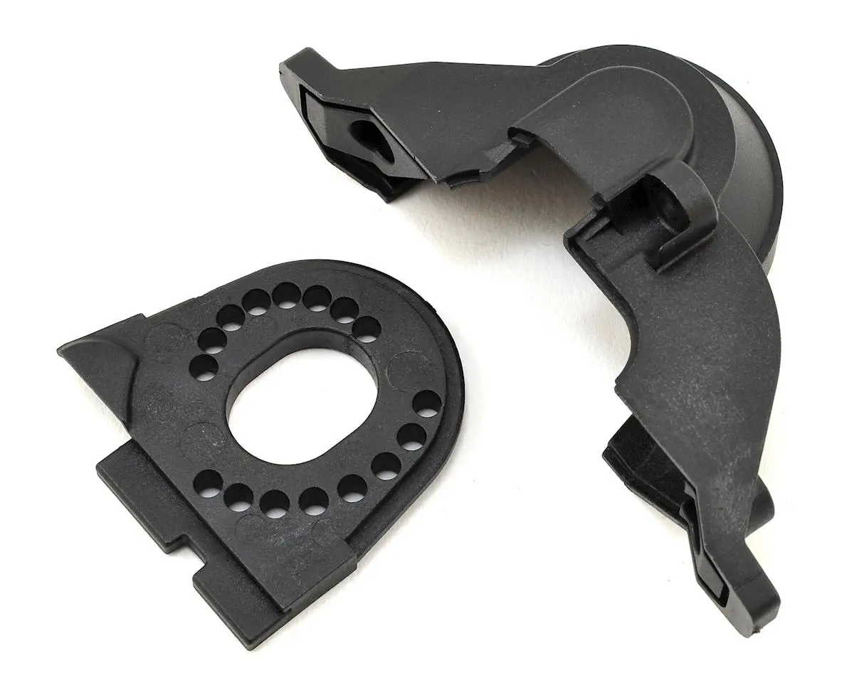 Trx-4 Motor Plate & Upper Spur Gear Cover 1