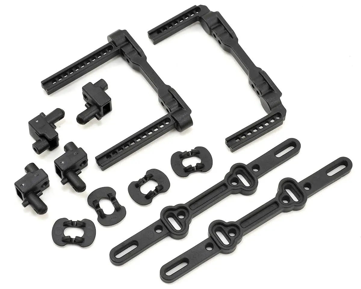 Traxxas 4-Tec 2.0 Front & Rear Body Mount Posts & Slider Set 1