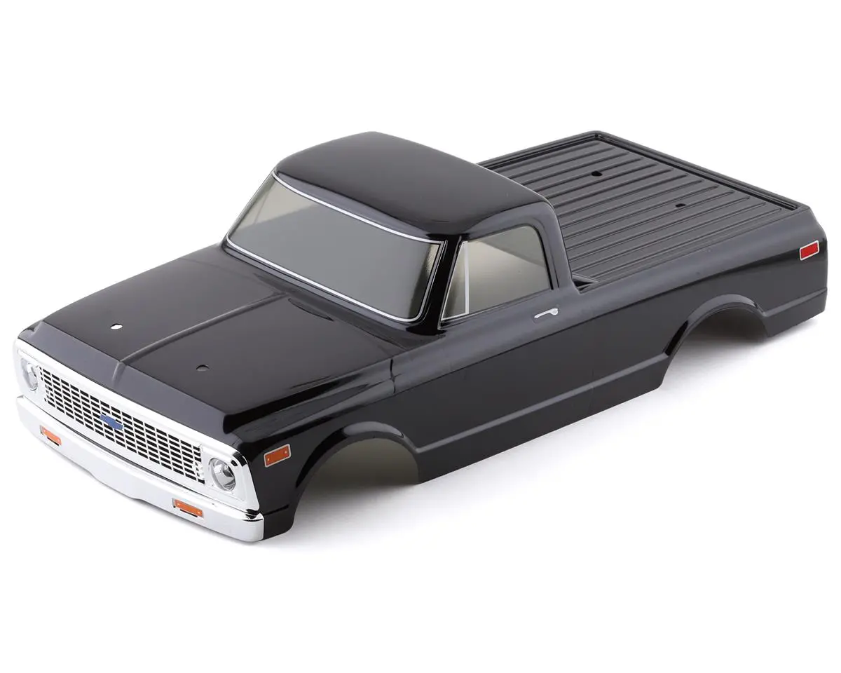 Vaterra 1972 Chevy C10 Painted 1/10 On-Road Body Set (Black) 1